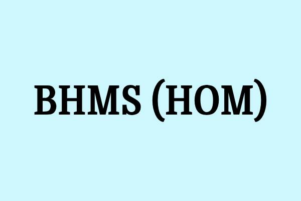 bhms hom