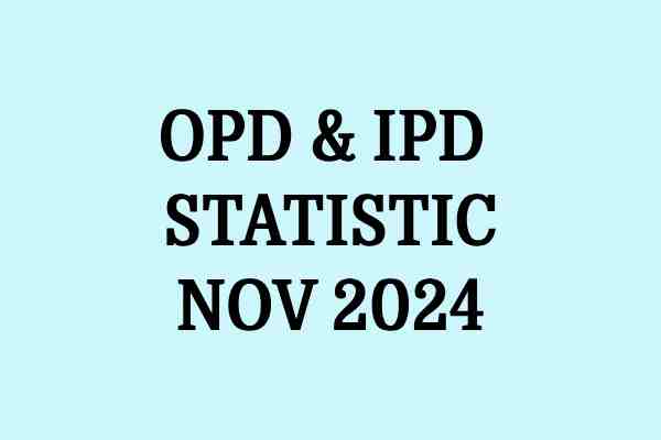 OPD & IPD Statistic nov 2024