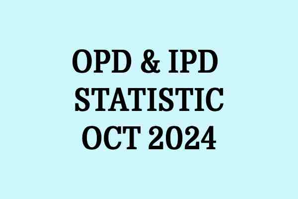 OPD & IPD Statistic oct 2024