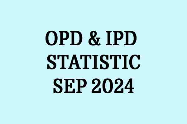 OPD & IPD Statistic sep 2024