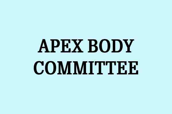 apex body Committee