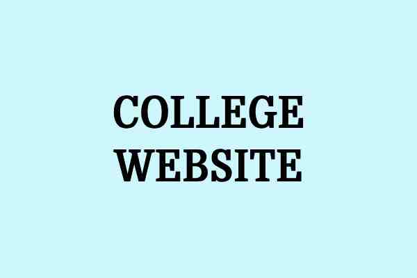 college website