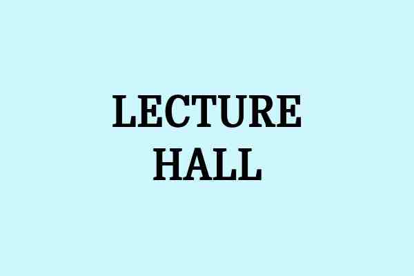 lecture hall