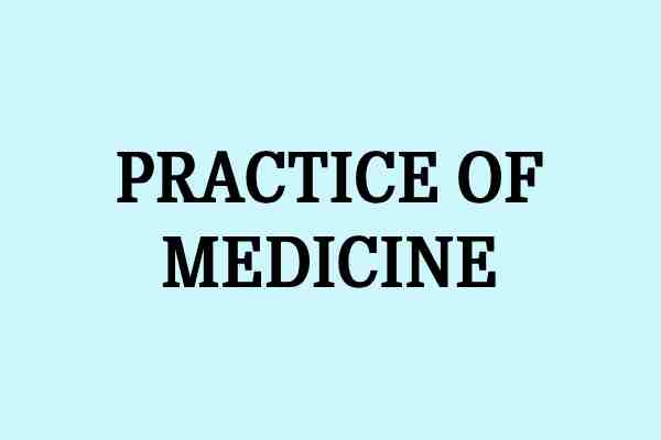 practice of medicine