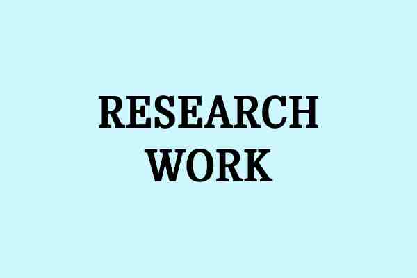 research work