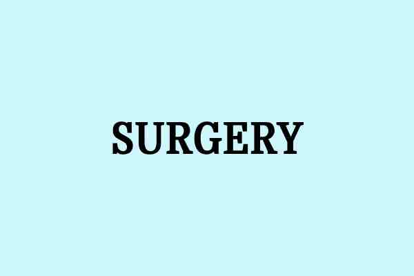 surgery