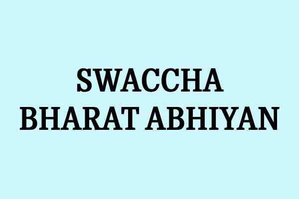 swaccha bharat abhiyan